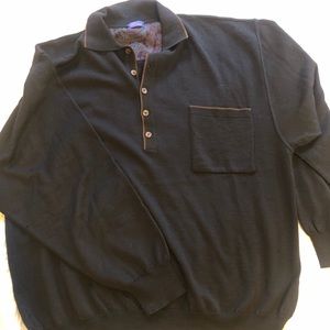 Vintage Van Laack button up sweater - Rare find!